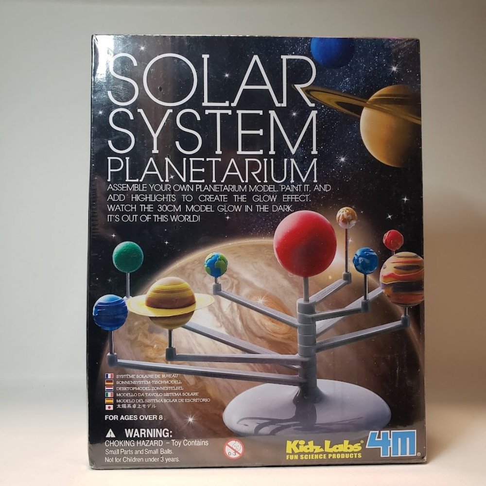 NEW Solar System Planetarium - DIY Paint Glow In The Dark Astronomy Planet Model